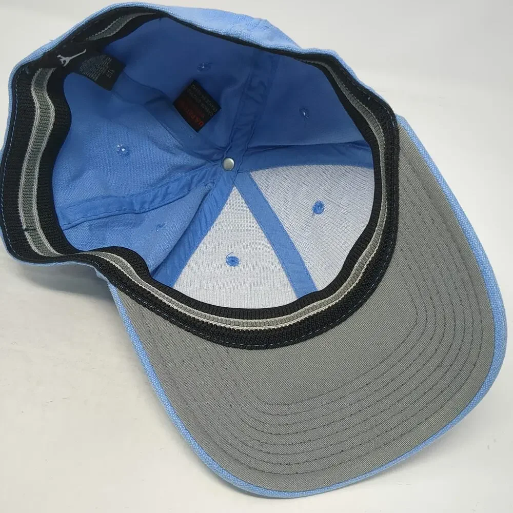 Jordan Baseball Cap Blue XL Embroidered Stylized Logo Jumpman Curved Brim hat